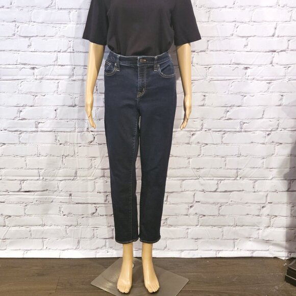 J.Crew Factory - Dark wash stretch slim jeans - Picture 3 of 11